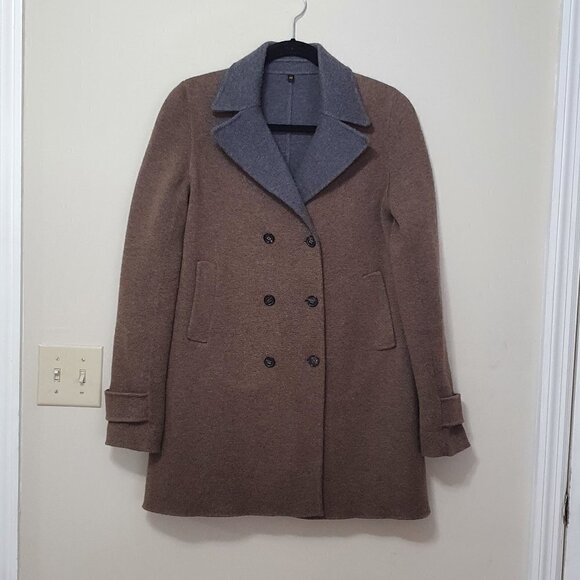 Loro Piana 100% Cashmere Double Breasted Coat - Picture 1 of 13